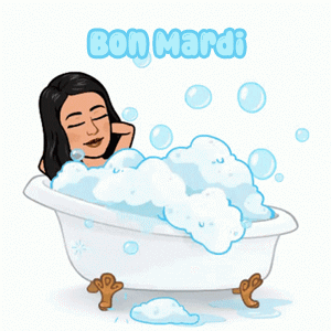Gif animé Bon mardi bain